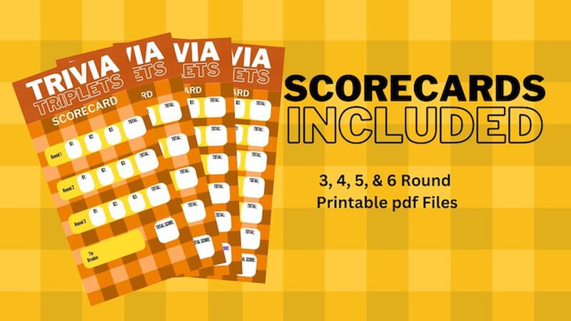 Trivia Triplets: Thanksgiving Edition